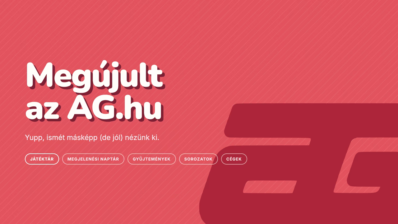 Megújult az AG.hu