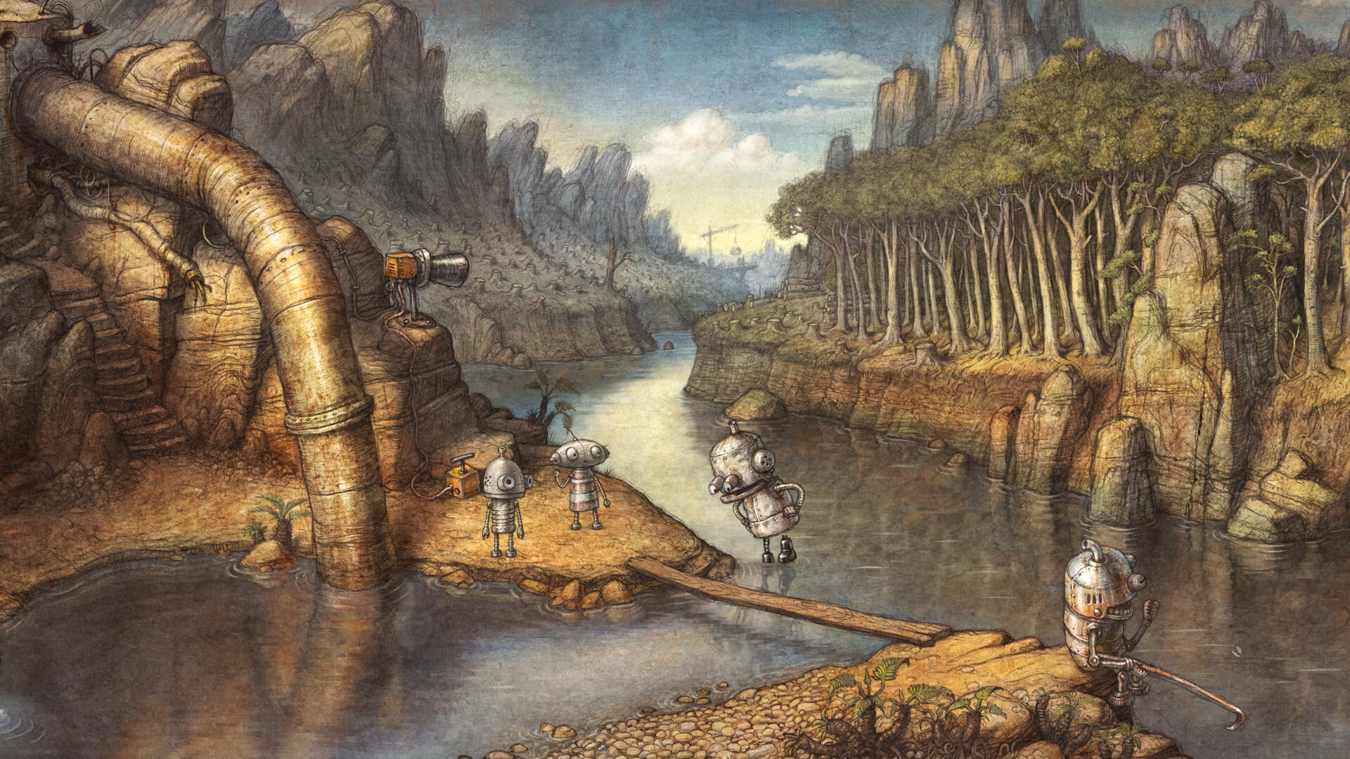 Josef és Berta visszatér: bejelentették a Machinarium 2-t - kép 1