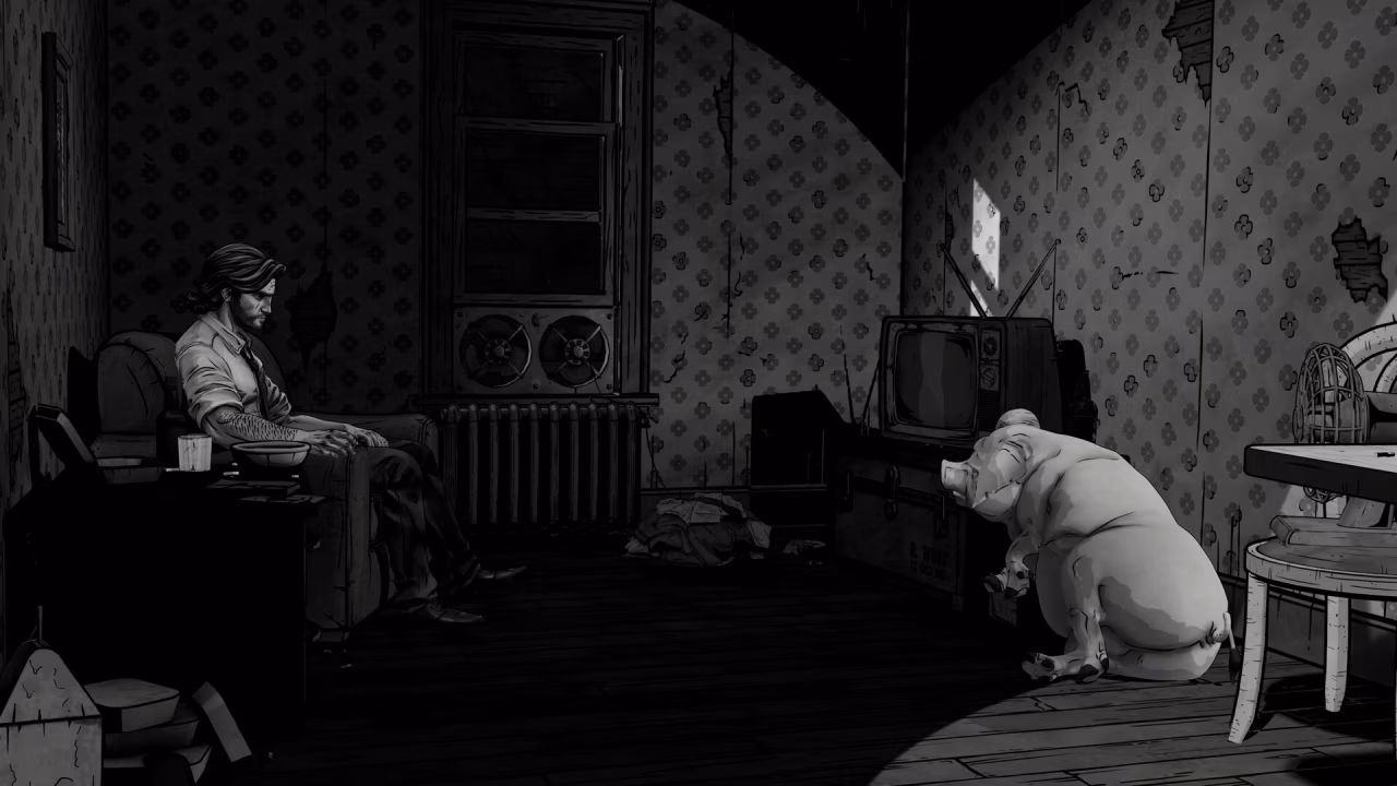 Fekete-fehérben is nyomozhatunk a The Wolf Among Us Remasteredben