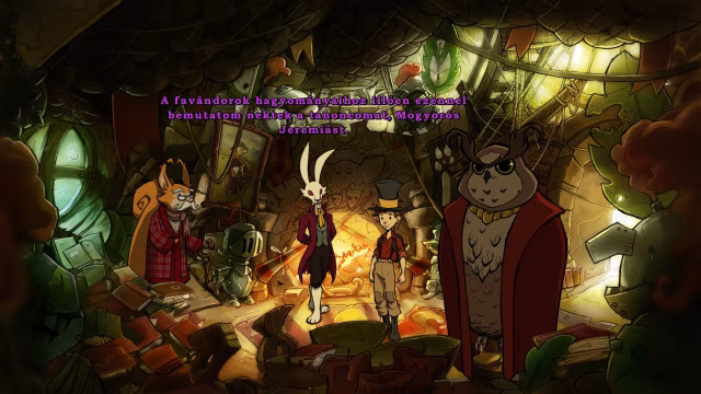 The Night of the Rabbit magyarítás képernyőkép