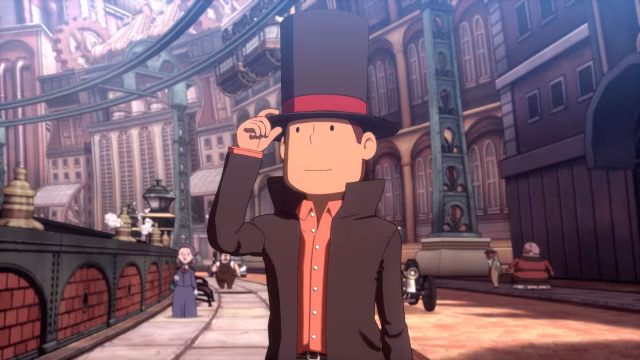 Professor Layton and the New World of Steam képernyőkép