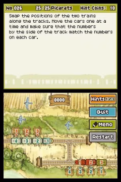 Professor Layton and the Diabolical Box képernyőkép