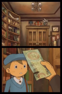 Professor Layton and the Diabolical Box képernyőkép