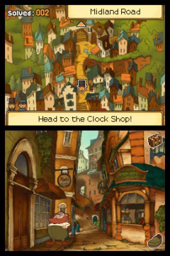 Professor Layton and the Unwound Future képernyőkép