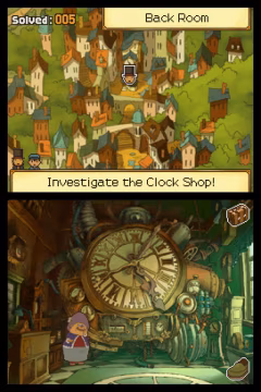 Professor Layton and the Unwound Future képernyőkép