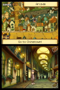 Professor Layton and the Unwound Future képernyőkép