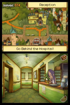 Professor Layton and the Unwound Future képernyőkép