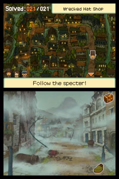 Professor Layton and the Last Specter képernyőkép
