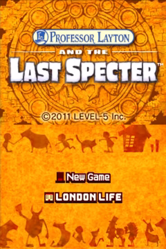 Professor Layton and the Last Specter képernyőkép