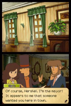 Professor Layton and the Last Specter képernyőkép