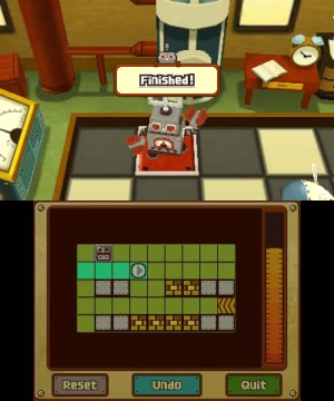 Professor Layton and the Miracle Mask képernyőkép