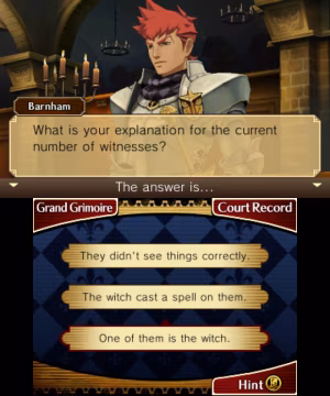 Professor Layton vs. Phoenix Wright: Ace Attorney képernyőkép