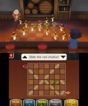 Professor Layton vs. Phoenix Wright: Ace Attorney képernyőkép