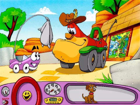 Putt-Putt Saves the Zoo képernyőkép