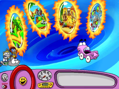 Putt-Putt Travels Through Time képernyőkép