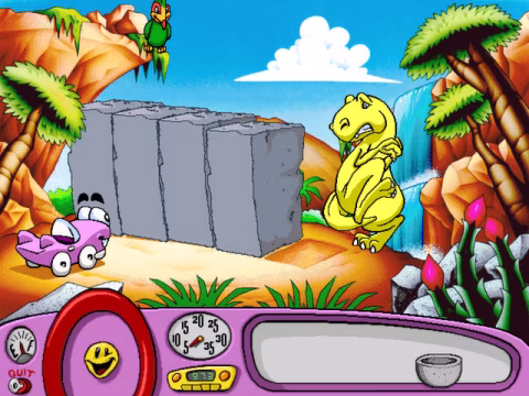 Putt-Putt Travels Through Time képernyőkép