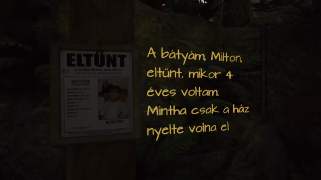 What Remains of Edith Finch magyarítás képernyőkép