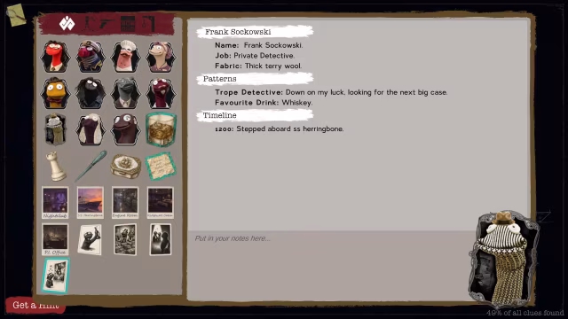 Sockpuppet Noir képernyőkép
