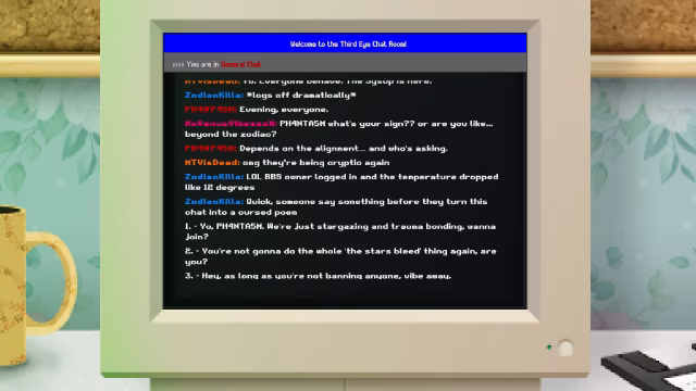 Super Chillers: The Chat Room képernyőkép
