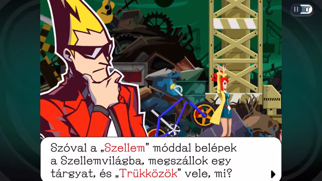 Ghost Trick: Phantom Detective magyarítás képernyőkép
