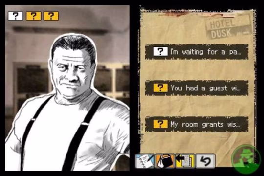 Hotel Dusk: Room 215 képernyőkép